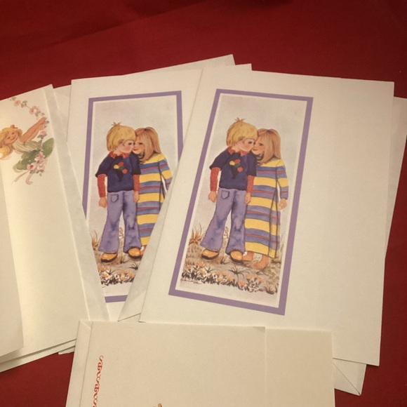 7 vintage (1970s?) blank greetings cards made in Canada - Picture 10 of 10